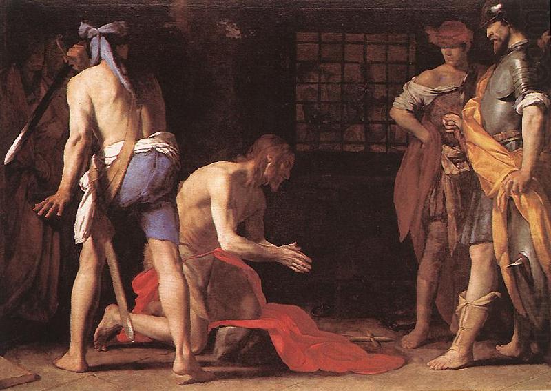 Beheading of St John the Baptist awr, STANZIONE, Massimo